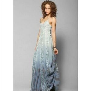 NWOT Kimchi Blue Beyond The Sea lace tiedye dress